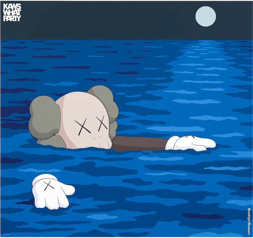 KAWS Brooklyn Museum TIDE Poster